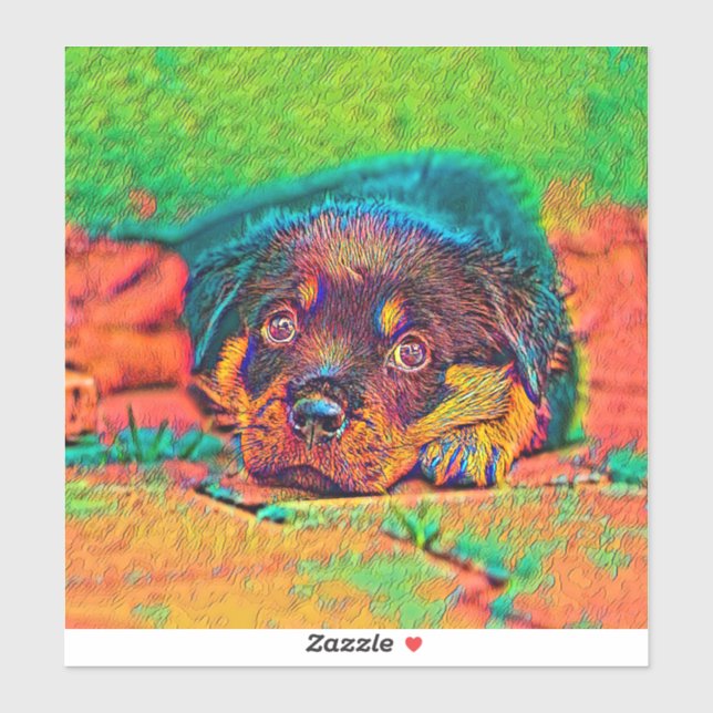 Adesivo AnimalColor_Dog_002 (Folha)