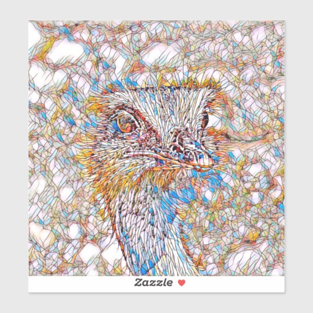 Adesivo AnimalMix_Bird_042 (Folha)