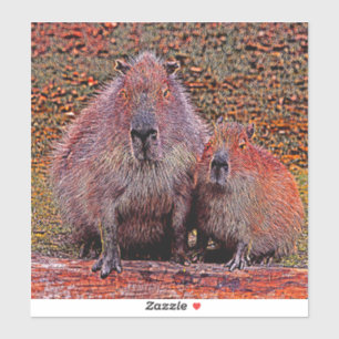 Adesivo AnimalMix_Capybara_003