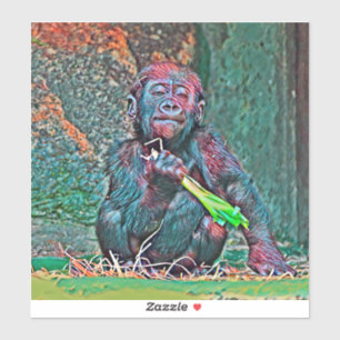Adesivo AnimalMix_Gorilla_004