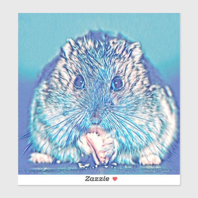Adesivo AnimalMix_Hamster_003 (Folha)