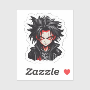 Adesivo Anime Gothic Boy