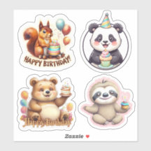 Aniversários de criança, Vinhetas de Aniversário