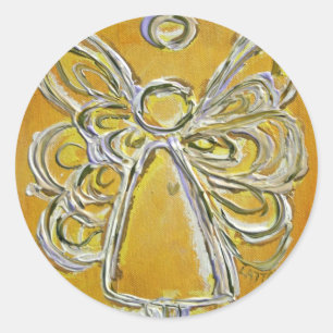 Adesivo Anjo Amarelo