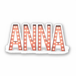 Adesivo Anna Marquee Lights