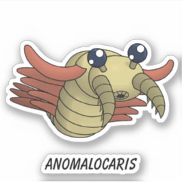 Adesivo Anomalocaris - Vinil Animal Pré-Histórico