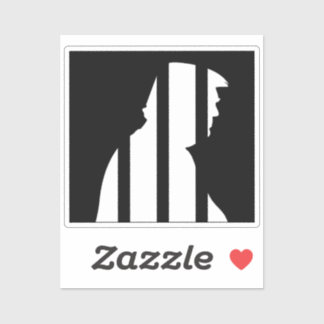 Adesivo Anti Trump Felon Trump for Prison 2024