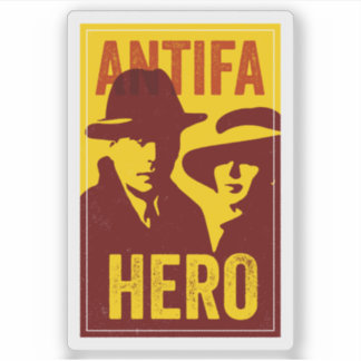 Adesivo ANTIFA POSTER HEROES SERIES: Casablanca