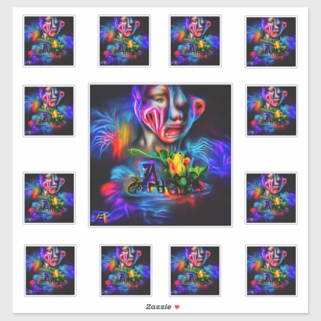 Adesivo Antrofobia 2 (Folha)