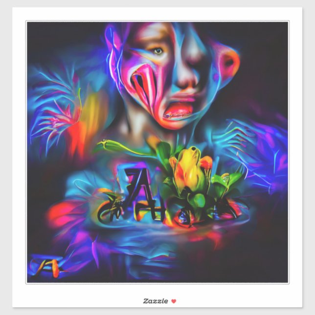 Adesivo Antrofobia 2 (Folha)