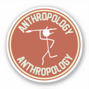 Adesivo Antropologia Social, Estudante de Antropologia