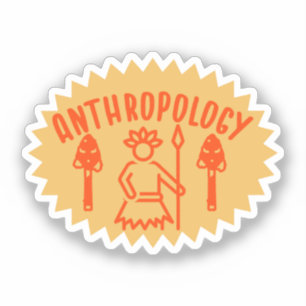 Adesivo Antropologia Social, Estudante de Antropologia