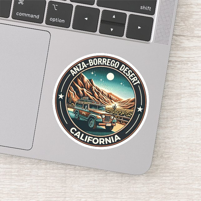 Adesivo Anza-Borrego Desert State Park (Detalhe)