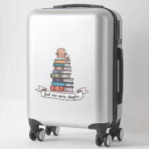 Adesivo Apenas Mais Um Capítulo - Design do Livro Cozy