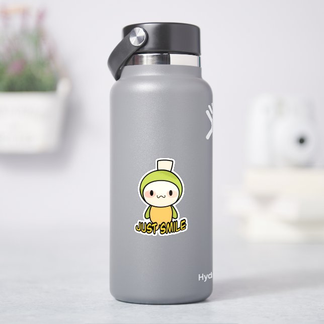 Adesivo Apenas Sorria (HidroFlask)