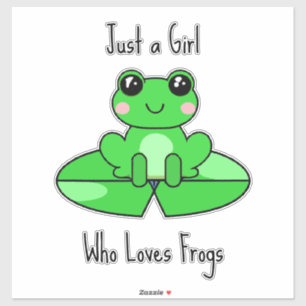 Adesivo Apenas uma Garota que Ama Amigos