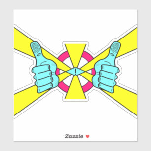 Adesivo Aperte! Boa vibração