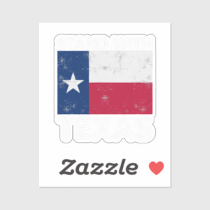 Adesivo Apoie o Texas Eu Fico Com o Texas Bandeira Texana