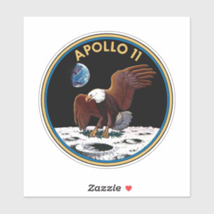 Adesivo Apolo 11 insígnia