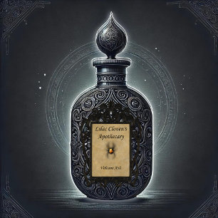 Adesivo Apotário de Lilac Cloven: Ash vulcânica