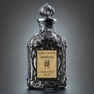 Adesivo Apotário de Lilac Cloven: sangue cristalizado A+