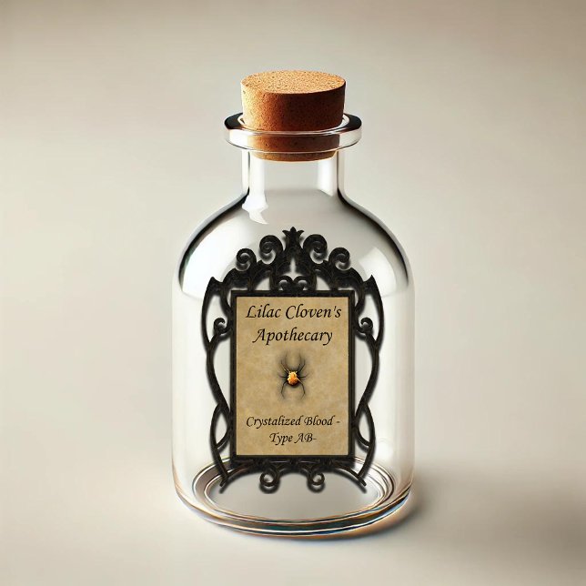 Adesivo Apotário de Lilac Cloven: Sangue Cristalizado AB- (Criador carregado)