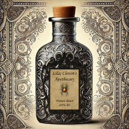 Adesivo Apotário de Lilac Cloven: Sangue Humano 100% B+