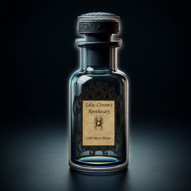Adesivo Apoteado de Lilac Cloven: Água do rio Slidr (Criador carregado)