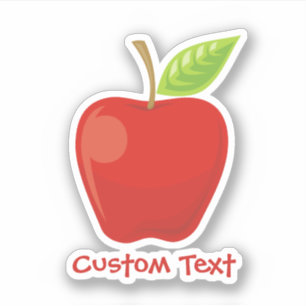Adesivo Apple Red