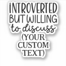 Apresentado mas disposto a discutir TEXTO PERSONAL