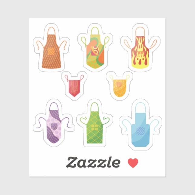 Adesivo Apron Stickers (Folha)