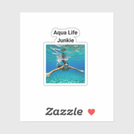 Adesivo aqua life junkie