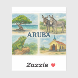 Adesivo Aquarela multiview de Aruba