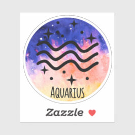 Adesivo Aquarius Sticker