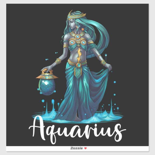 Adesivo Aquarius Vinyl Sticker (Folha)