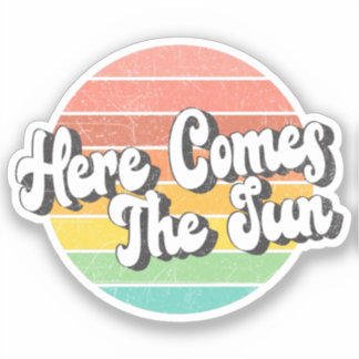 Adesivo Aqui Vem O Sol