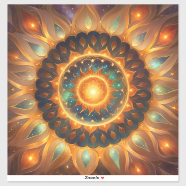 Adesivo Aqui vem o Sol (Folha)