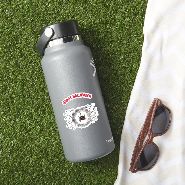 Adesivo Aranha do Halloween (HydroFlask Insitu)