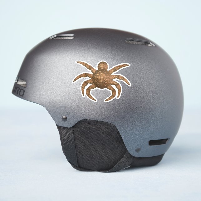 Adesivo Aranha marrom (Lado do capacete)