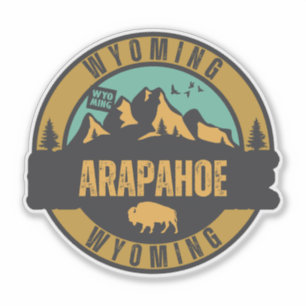 Adesivo Arapahoe, Wyoming