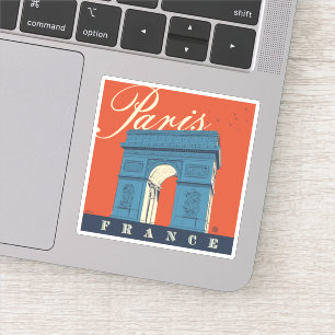 Adesivo Arc de Triomphe   Paris, França