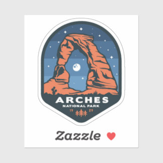 Adesivo Arches National Park Large Vinyl Sticker