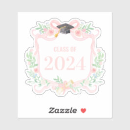 Adesivo Arco cor-de-rosa | Paragem do ano de graduação