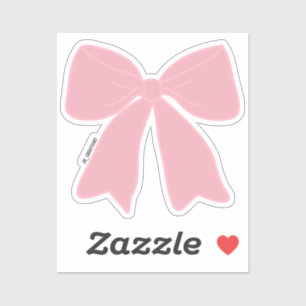 Adesivo Arco de cabelo rosa bebê