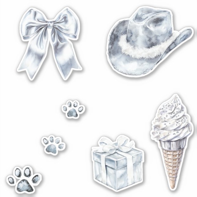 Adesivo Arco Glam Silver (Frente)