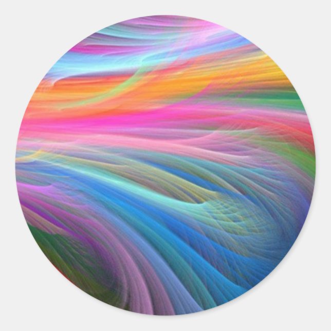 adesivo arco-íris (Frente)