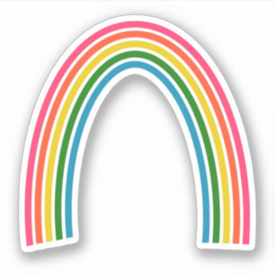 Adesivo Arco-íris Adorável