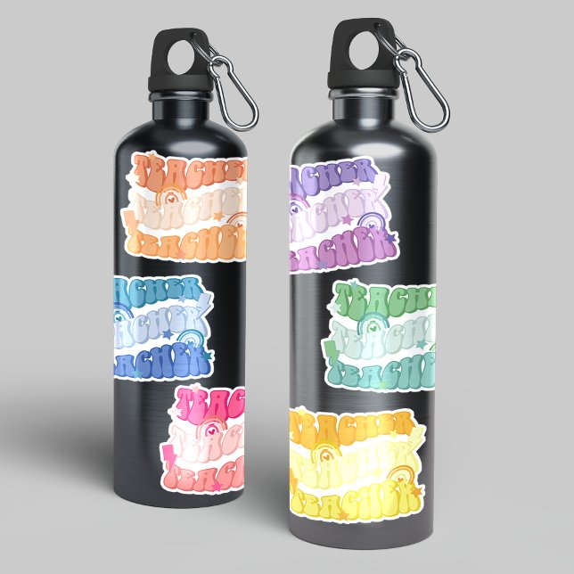 Adesivo Arco-Íris Colorido Embalagem do vinil-Sticker (Criador carregado)