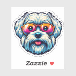 Adesivo Arco maltês Tie Vinyl Sticker