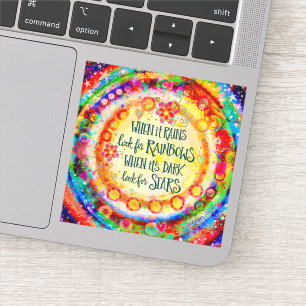 Adesivo Arcos-Chuva e Estrelas Citados Citam Inspirividade